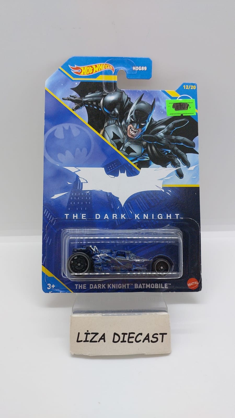 Hot Wheels The Dark Knight Batmobile (uzun kart) -HDG89