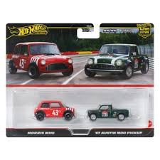 Hot Wheels Premium Car Culture Morris Mini - '67 Austin Mini Pickup -JBK97