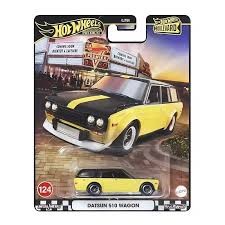 Hot Wheels Premium Boulevard Datsun 510 Wagon -JBL21 + Koruma Kabı