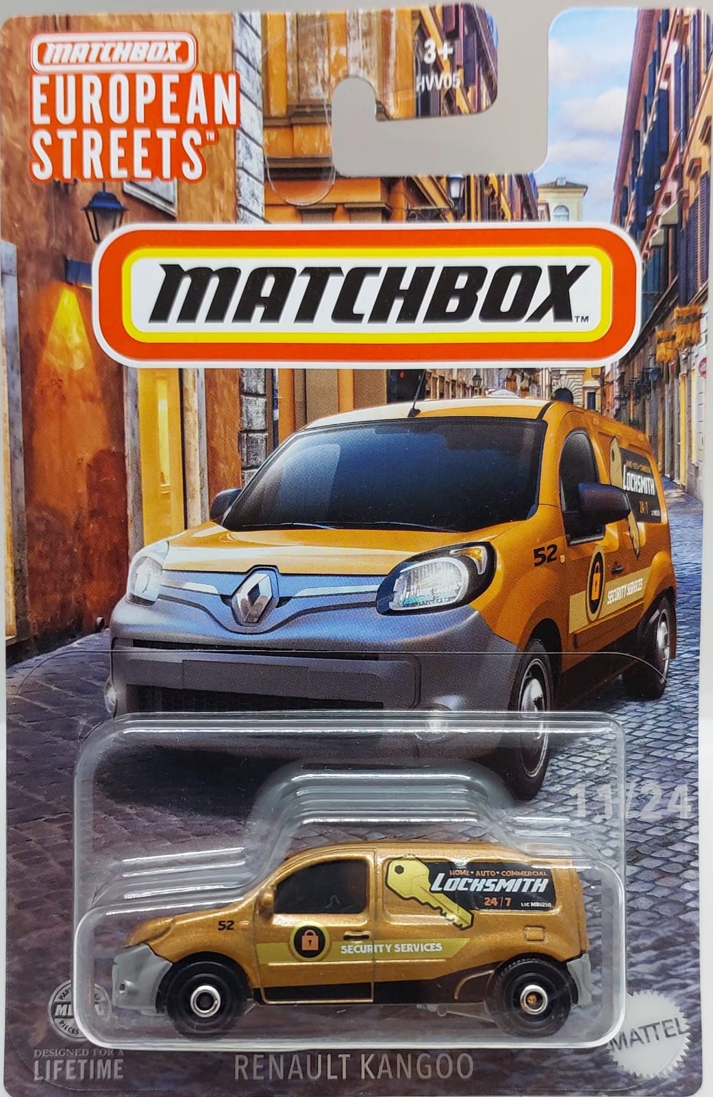 Matchbox European Streets Renault Kangoo -HVV32