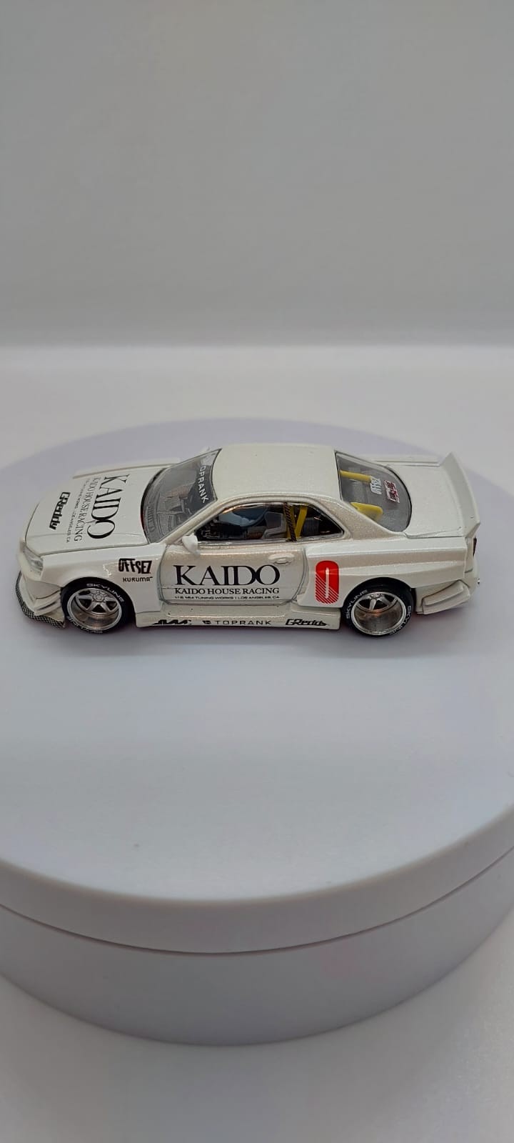 Mini GT Kaido House Nissan Skyline GT-R (R34) Kaido Works V2 -KHMG049 (açılmış model, açıklamayı okuyunuz)