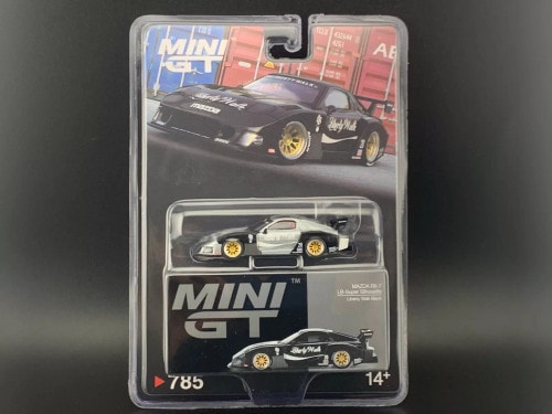 Mini GT Mazda RX-7 LB-Super Silhouette Liberty Walk Black LHD -MGT00785-BLC ""CHASE""