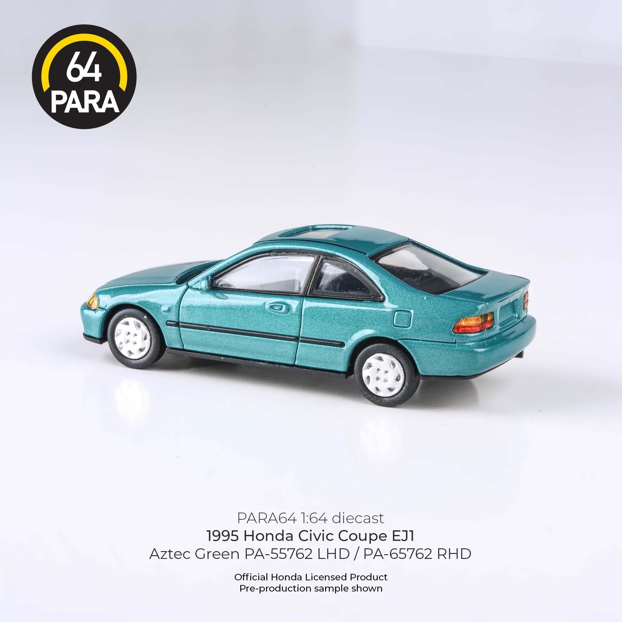 Para64 1995 Honda Civic Coupe EJ1 Green -PA55762