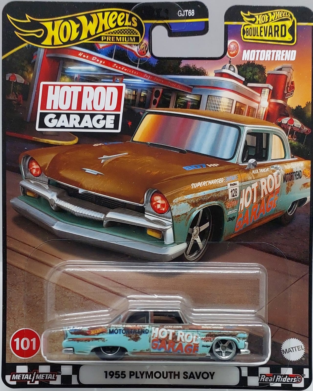 Hot Wheels Premium Boulevard 1955 Plymount Savoy -HRT58