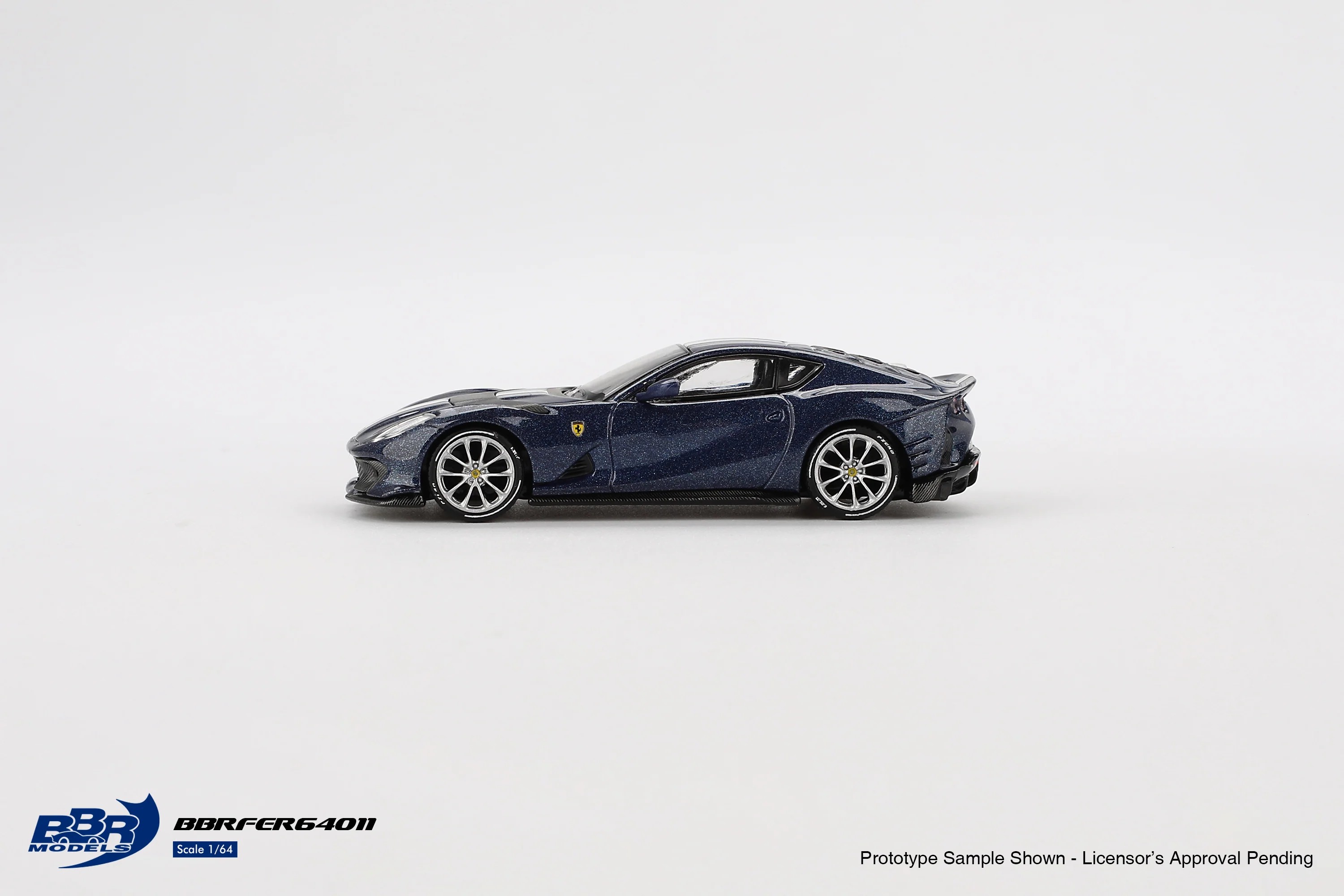 Mini GT BBR Ferrari 812 Competizione Blu Tour De France -BBRFER64011