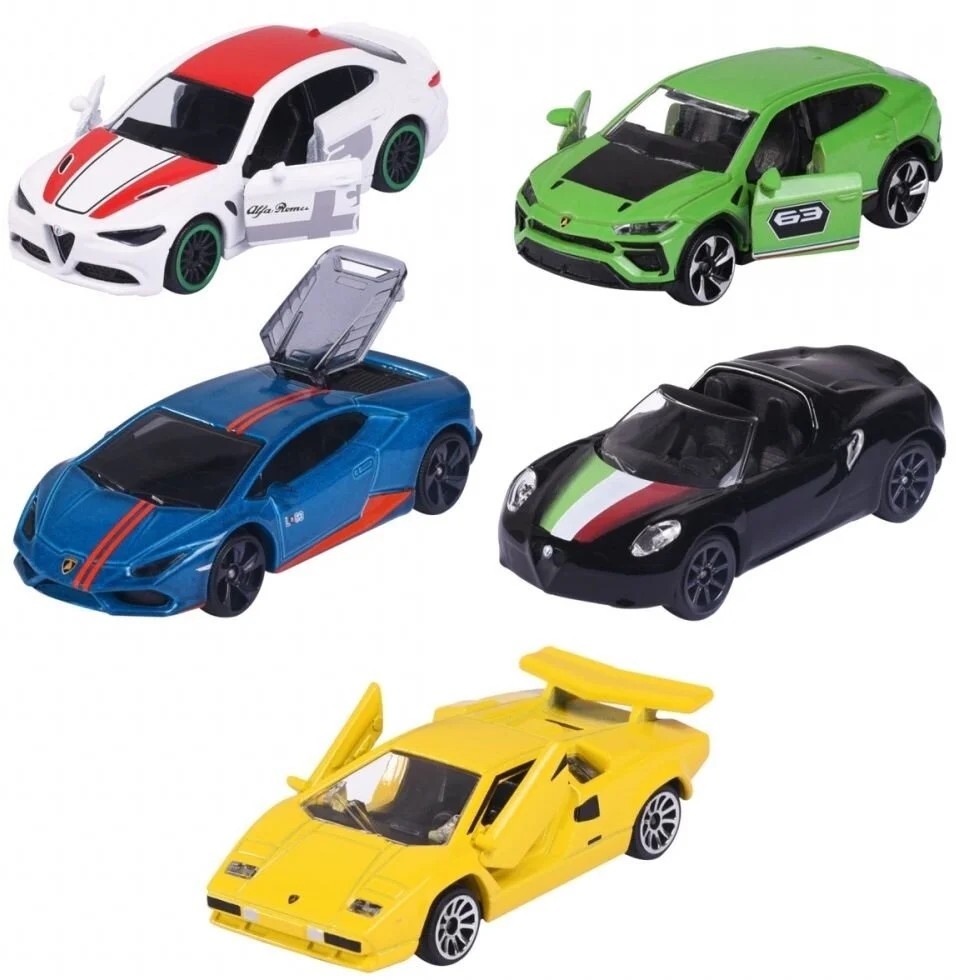 Majorette Dream Cars Italy 5'li Koleksiyon Paketi