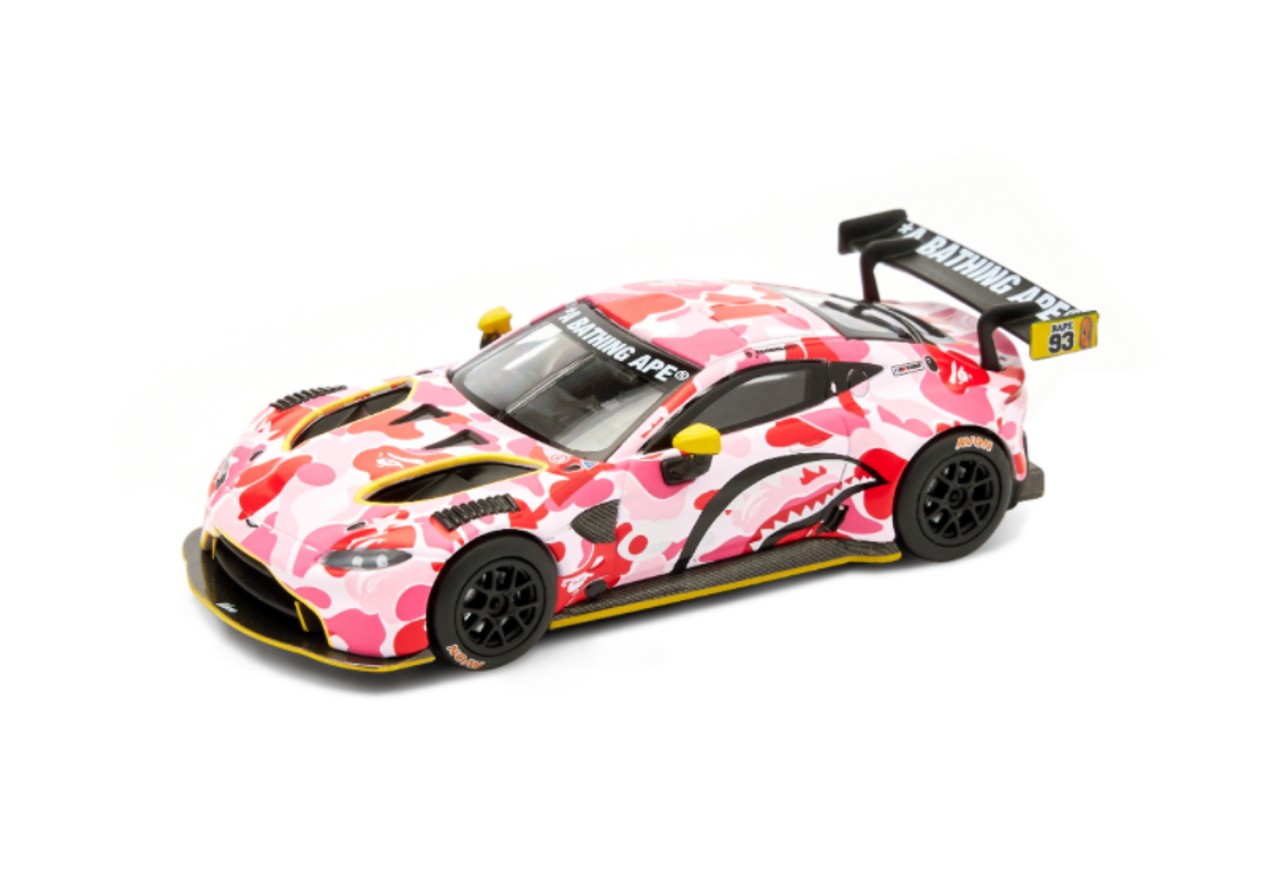 Pop Race Aston Martin BAPE® x Aston Martin GT3 Pink -PR64-AMBA-21PK