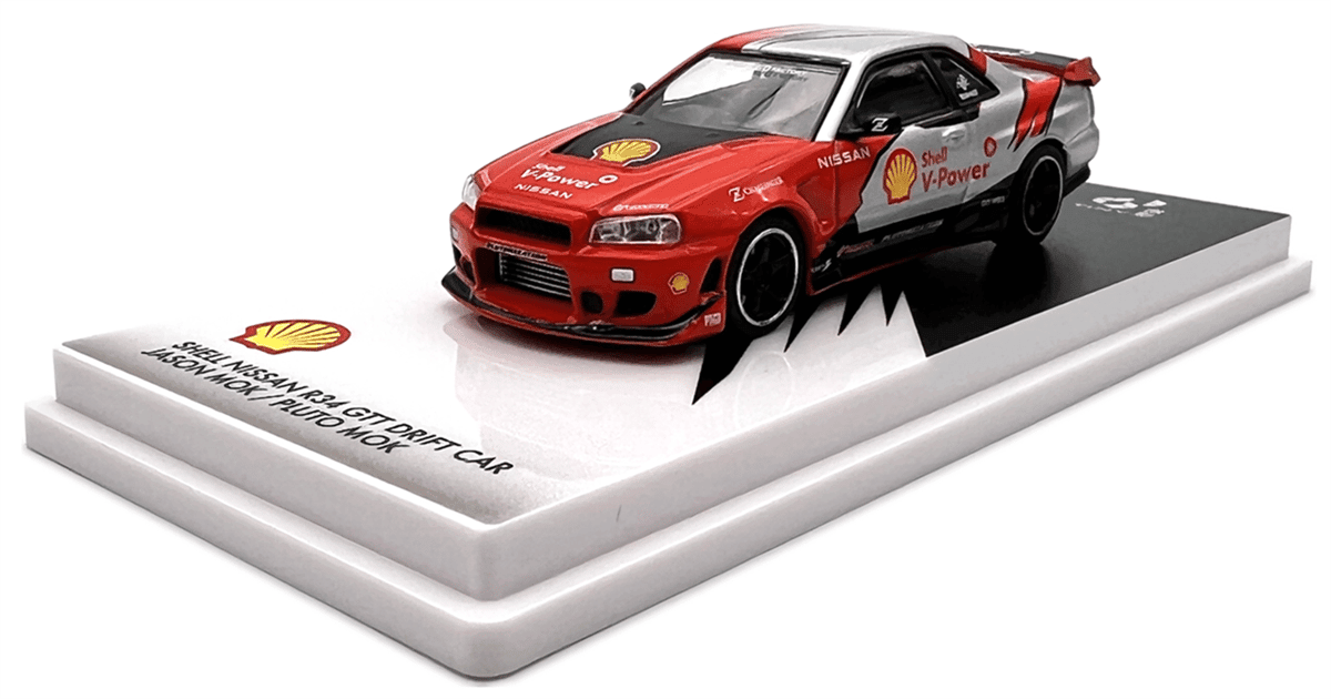 Inno64 Shell Nissan R34 GTT Drfit Car Jason Mok/Pluto Mok -IN64-R34-SHELL