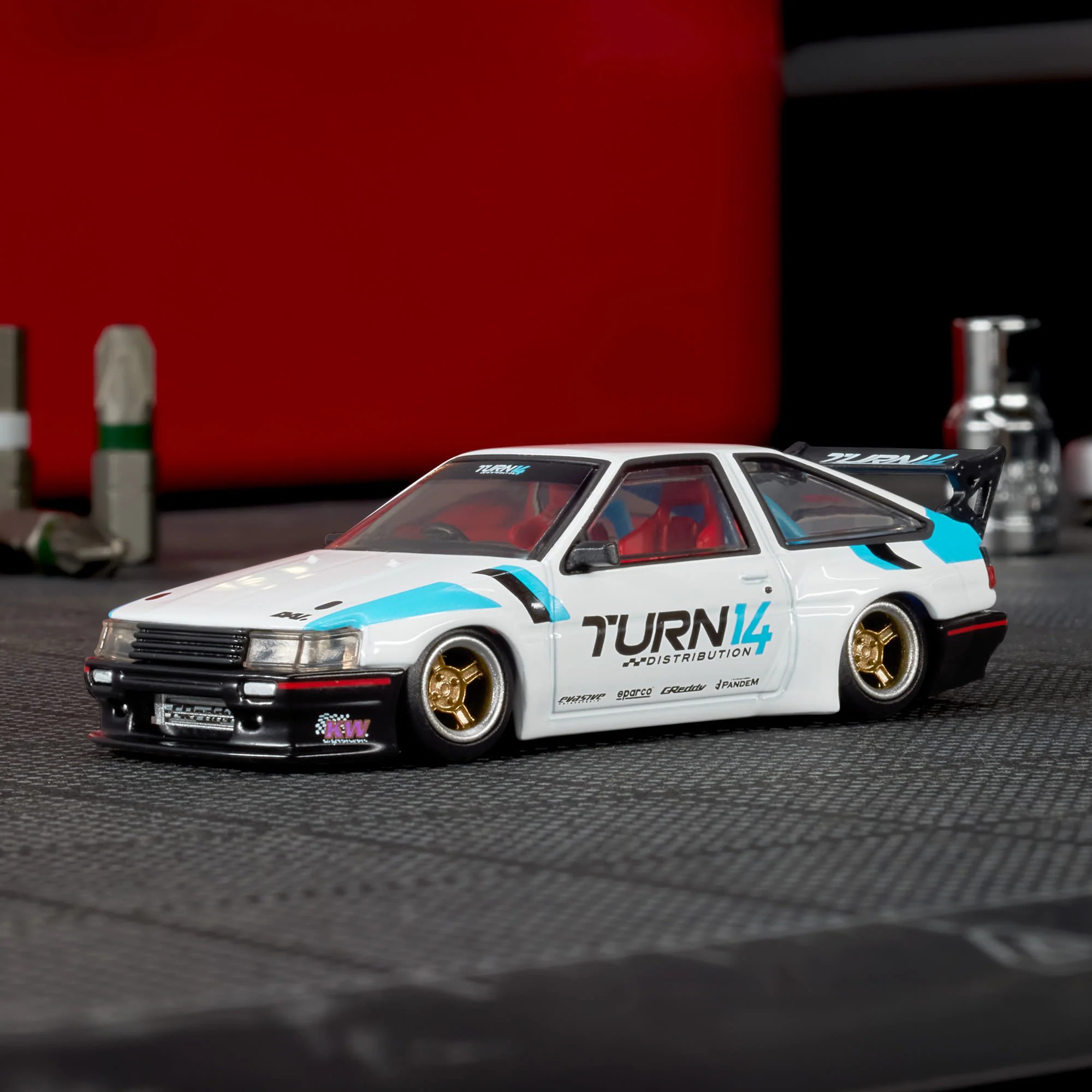 Hot Wheels Collectors Elite 64 Toyota Corolla Levin (AE86) Custom -JCV06