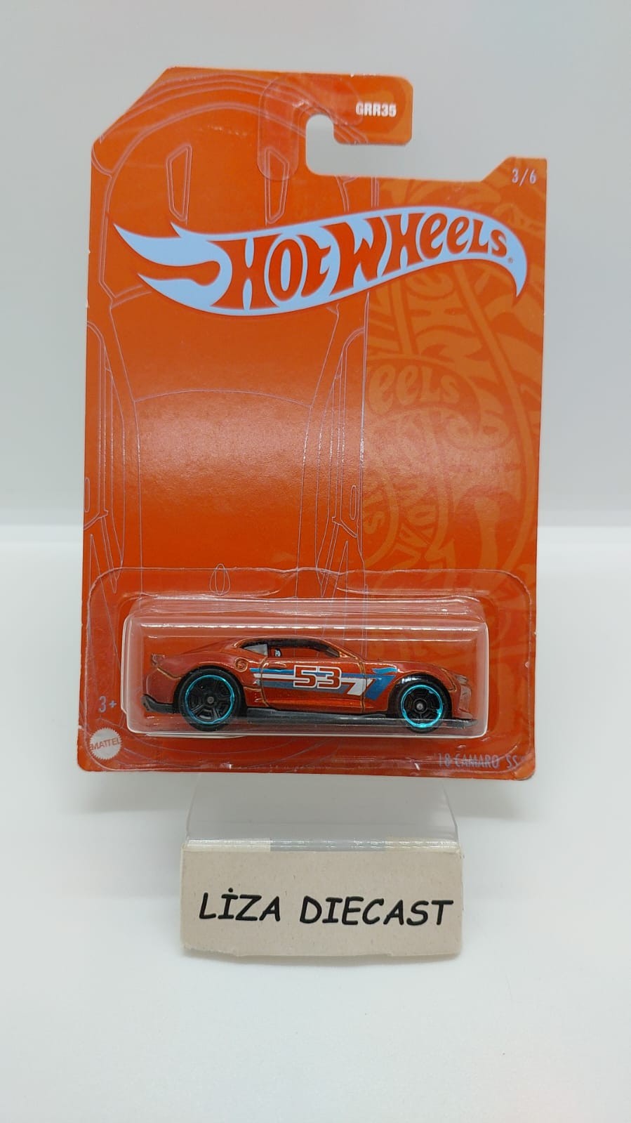 Hot Wheels Orange Blue 6' lı Tam Set -GRR35
