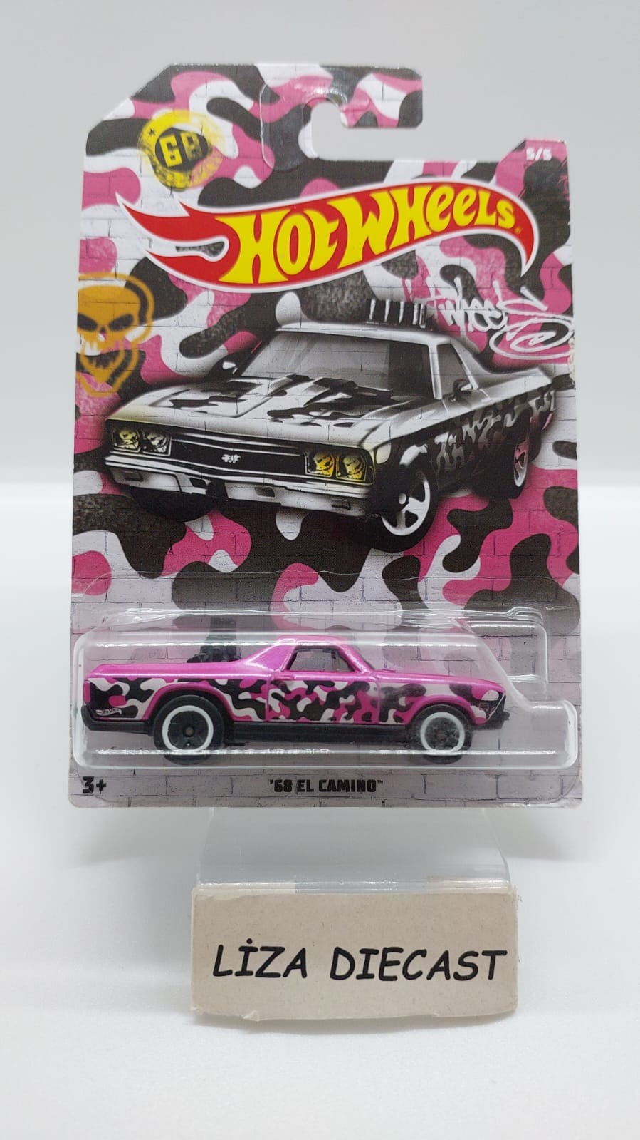 Hot Wheels Kamuflaj 4' lü Set (Tek Model Eksik - Yurtdışı)