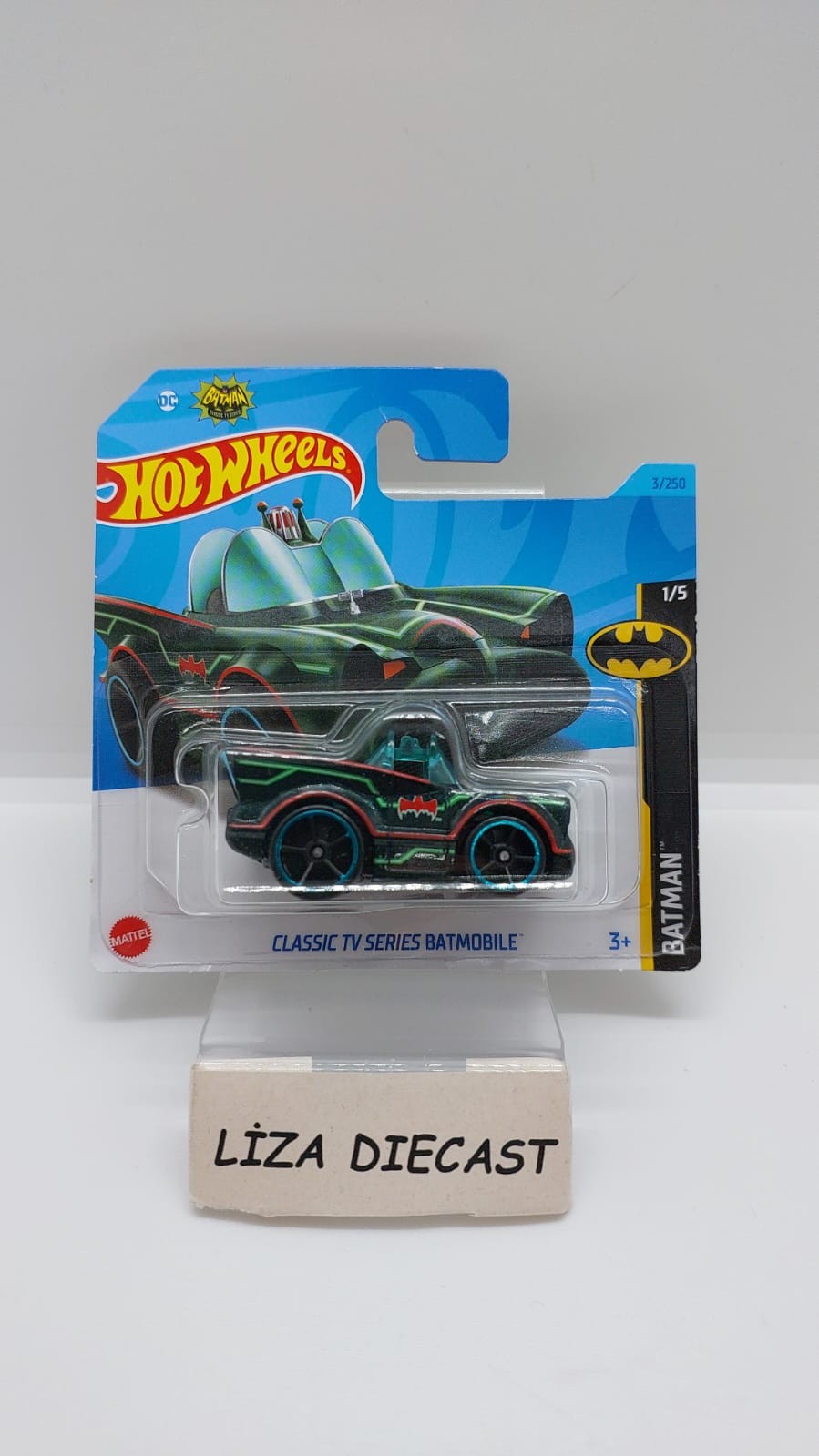 Hot Wheels Batman Classic Tv Series Batmobile Yeşil -HKJ72