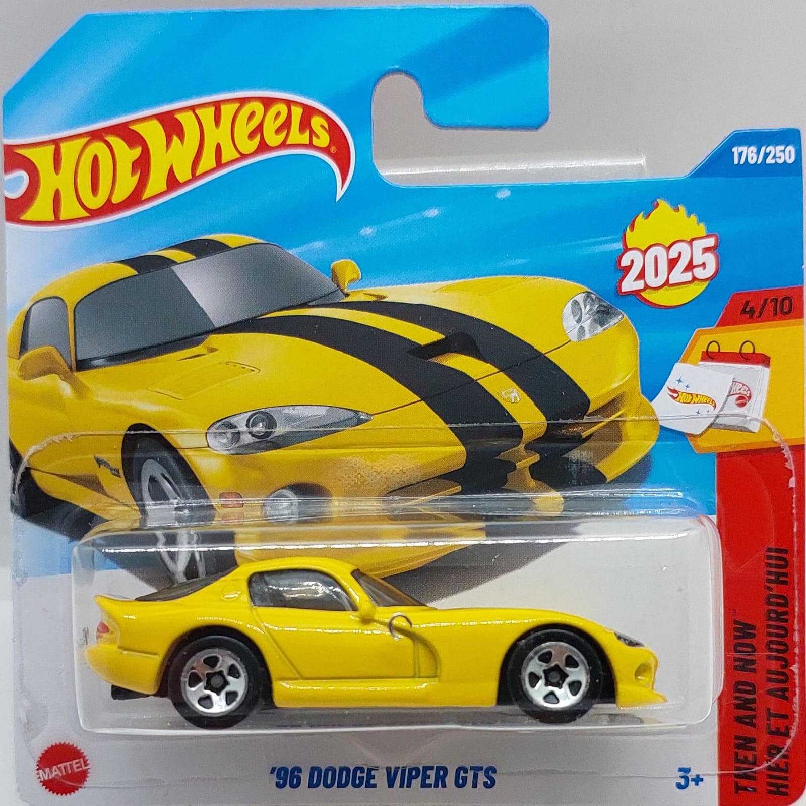 Hot Wheels Then And Now '96 Dodge Viper GTS -JBB95