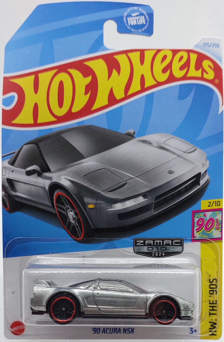 Hot Wheels HW: The '90S '90 Acura NSX -HTF53 (Y.D.) + Koruma Kabı (010/2024)