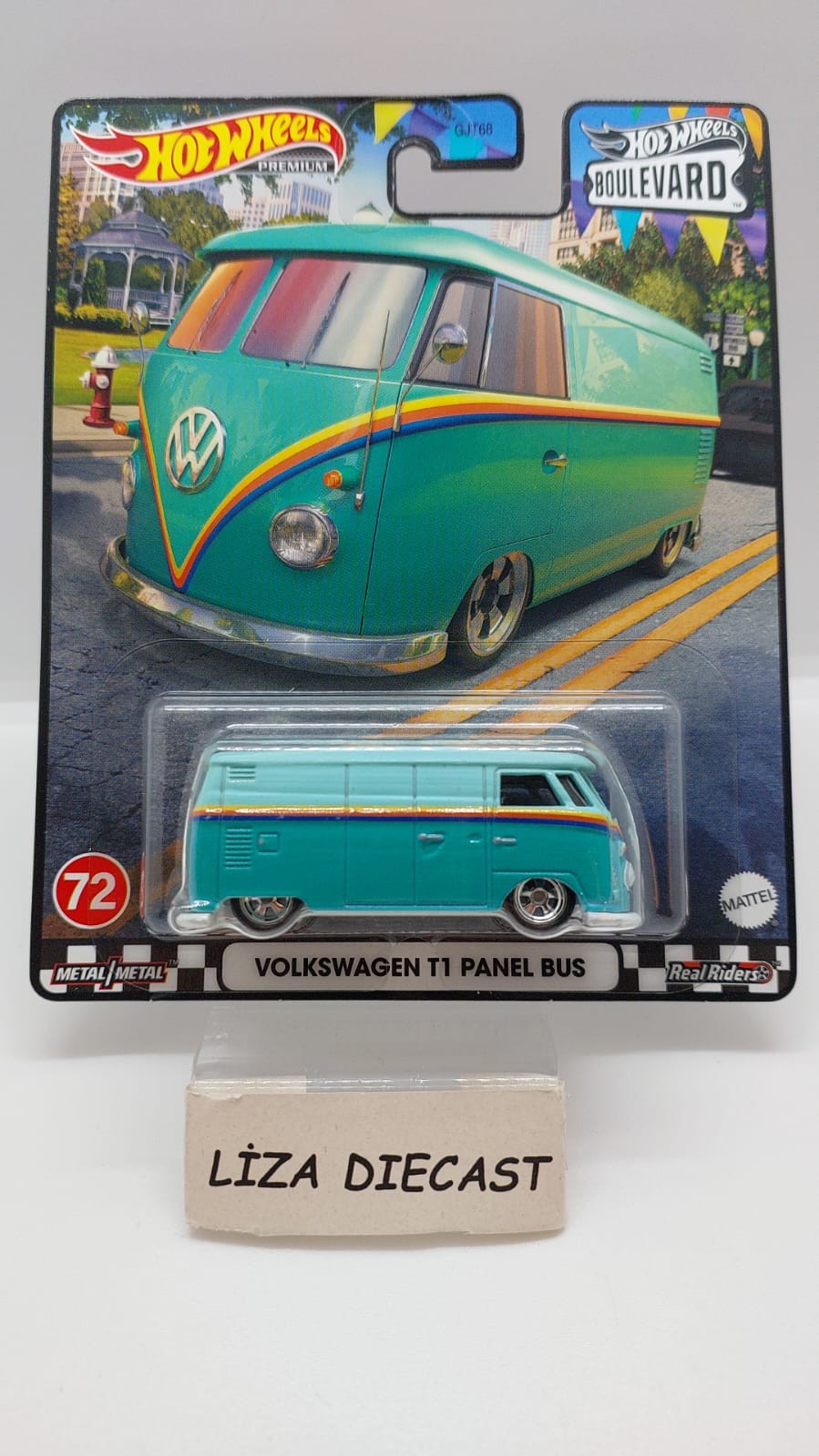 Hot Wheels Premium Boulevard Volkswagen T1 Panel Bus -HKF18