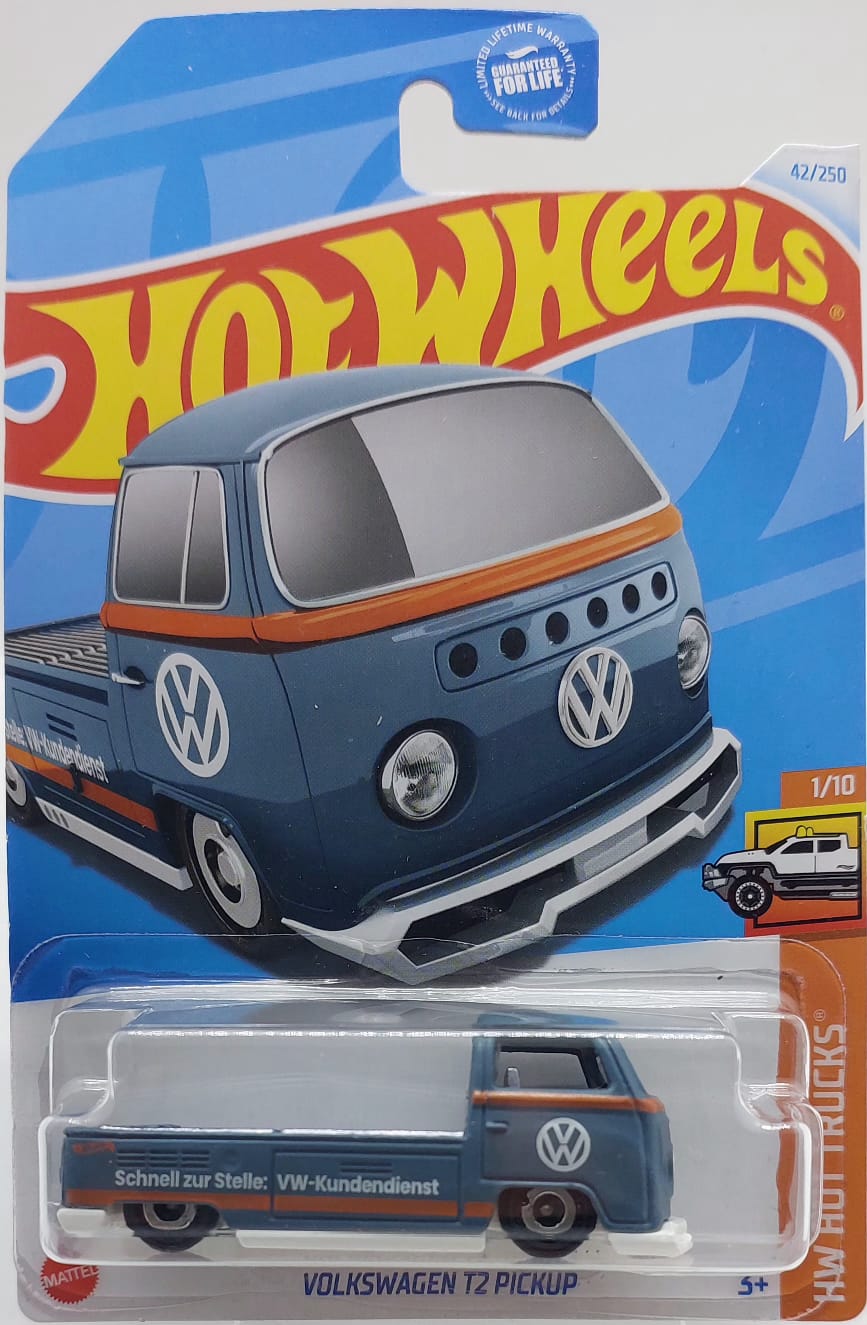 Hot Wheels HW Hot Trucks Volkswagen T2 Pickup -HTC28 (Y.D.) + Koruma Kabı