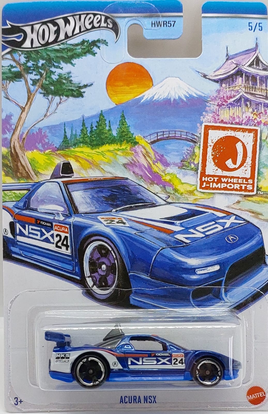 Hot Wheels J-Imports Acura NSX -HRT04