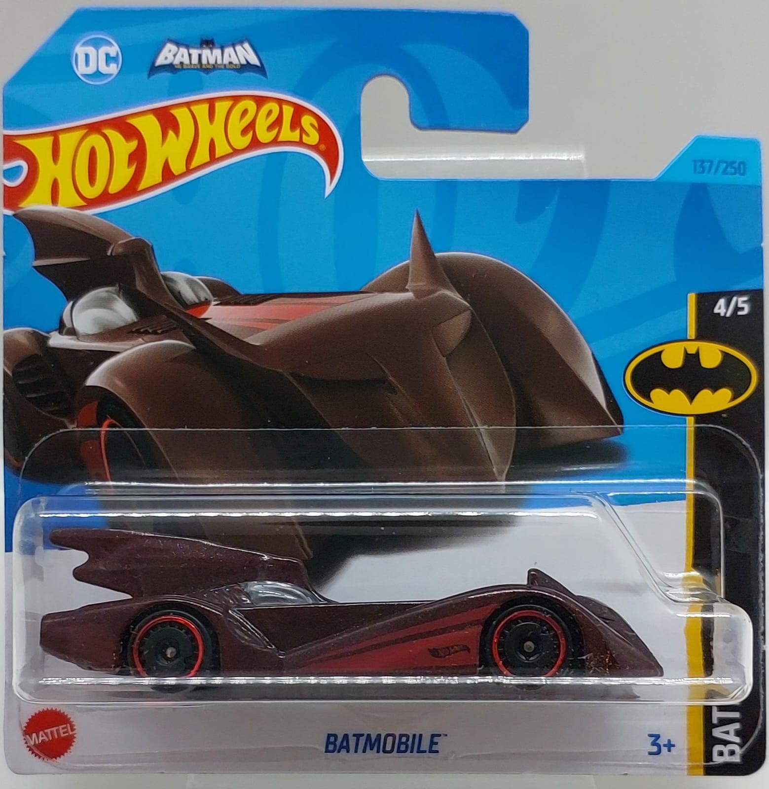 Hot Wheels Batman Batmobile Bordo-HKG98