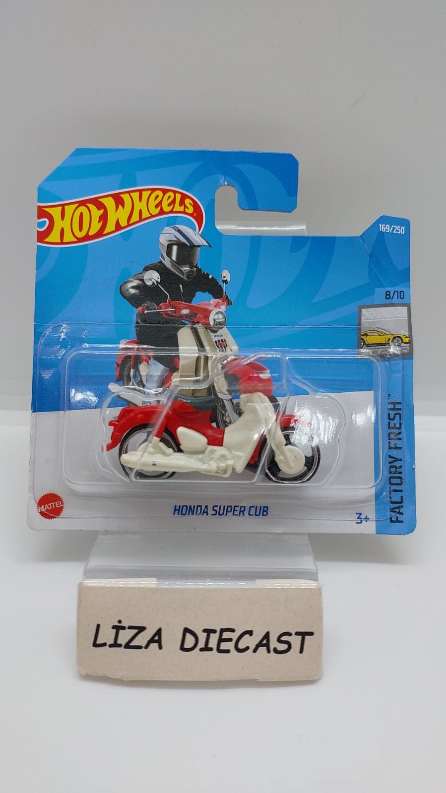 Hot Wheels Factory Fresh Honda Super Cub Kırmızı -HCX21