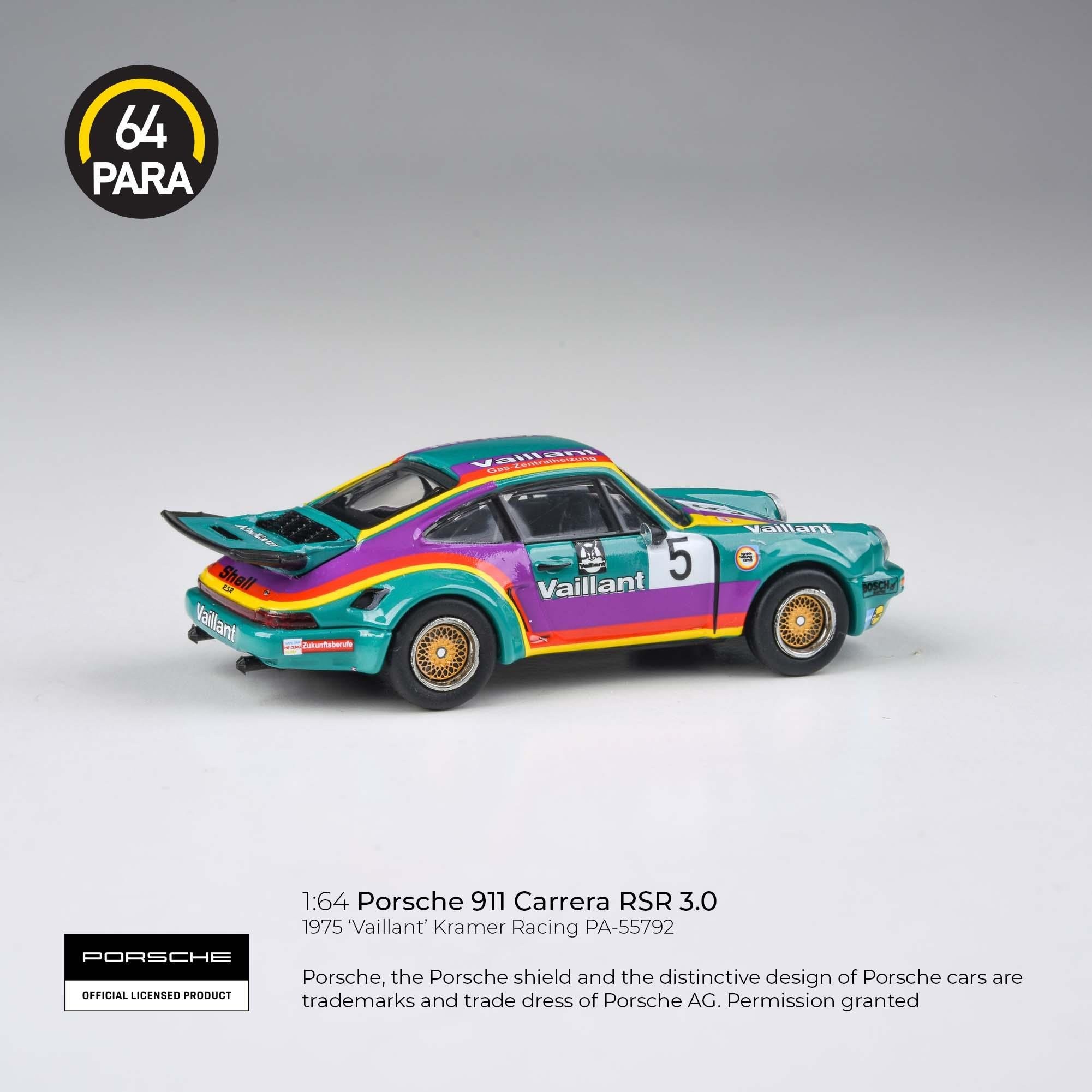 Para64 Porsche 911 Carrera Rsr 3.0 Kremer Racing Vaillant-PA55792