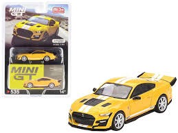 Mini GT Mijo Exclusives Shelby GT500 Dragon Snake Concept Yellow -MGT00535-MJ