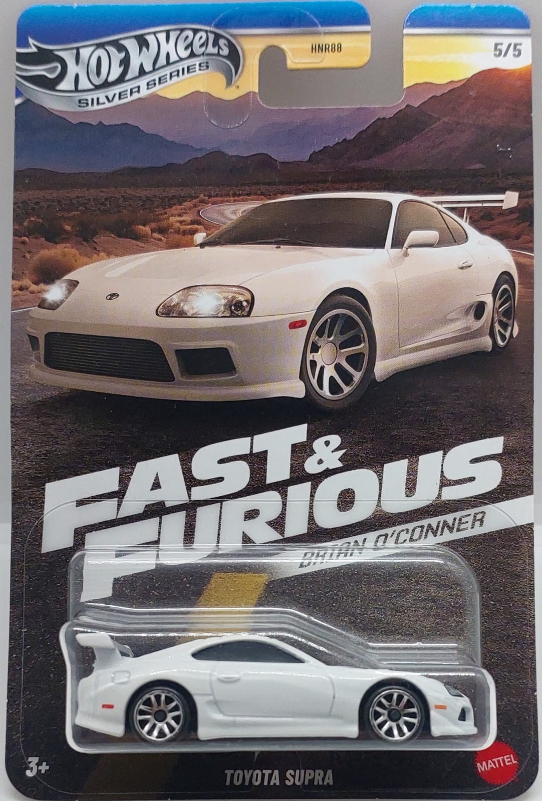 Hot Wheels Fast & Furious Toyota Supra -HNR95/JBY33 2'li Lot + Koruma Kabı
