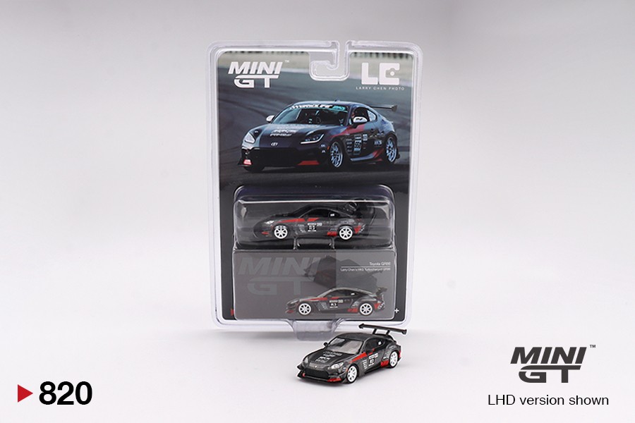 Mini GT Toyota GR86 Larry Chen's HKS Turbocharged GR86 -MGT00820-BL