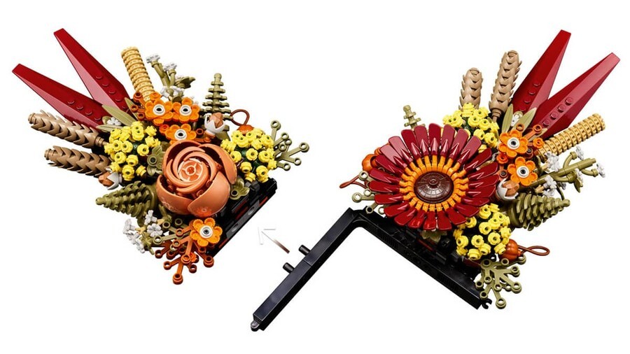 LEGO® Icons Botanical Collection Dried Flower Centrepiece Kuru Çiçek Aranjmanı -10314 +18