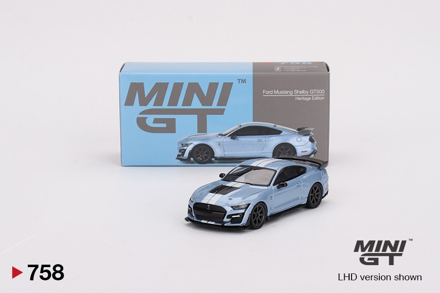 Mini GT Ford Mustang Shelby GT500 Heritage Edition -MGT00758-L