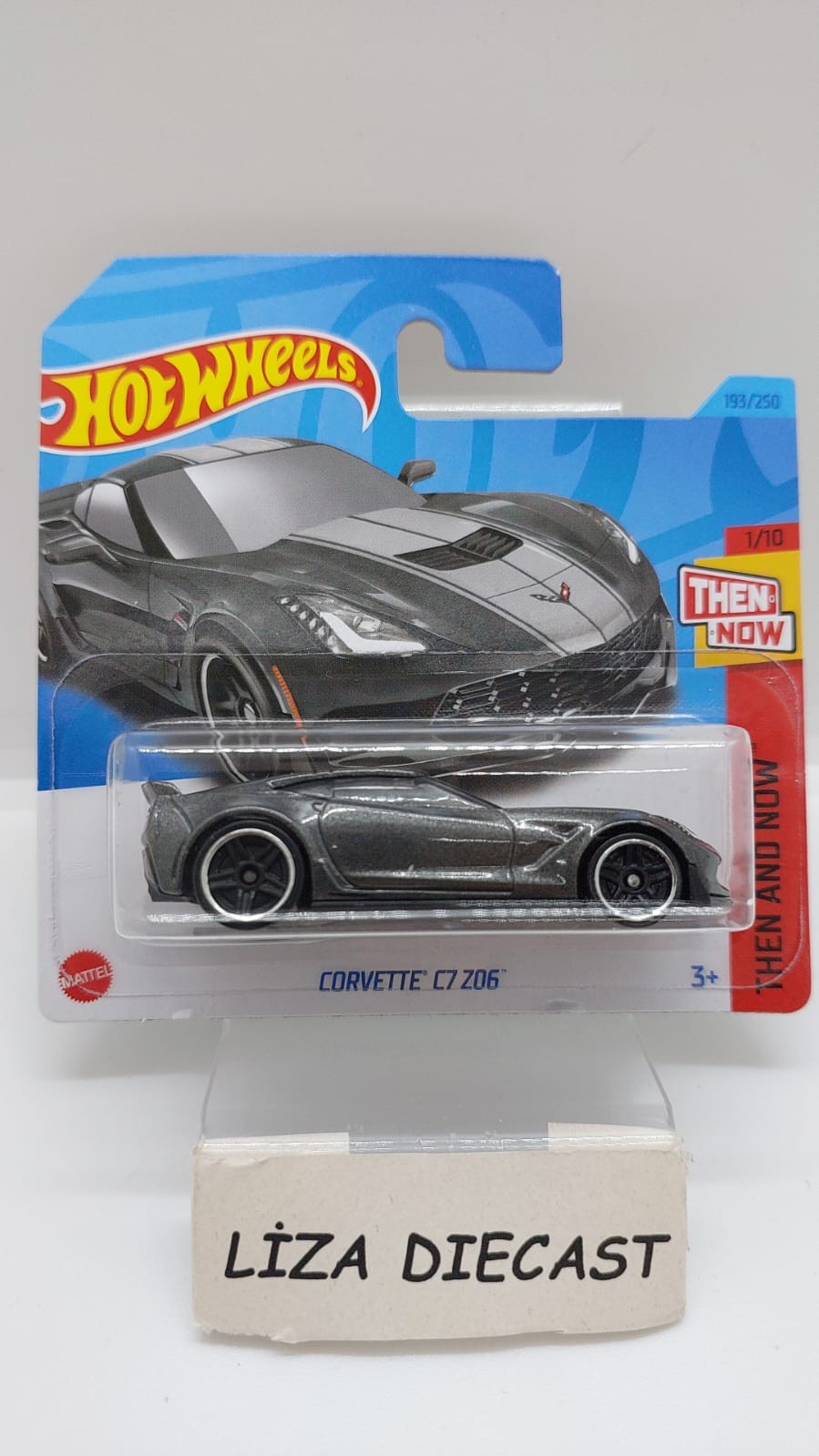 Hot Wheels HW Roadsters Corvette C7 Z06 Convertible Siyah -HKJ40