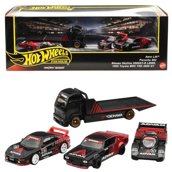 Hot Wheels Premium Advan Decal Diorama -JBM06