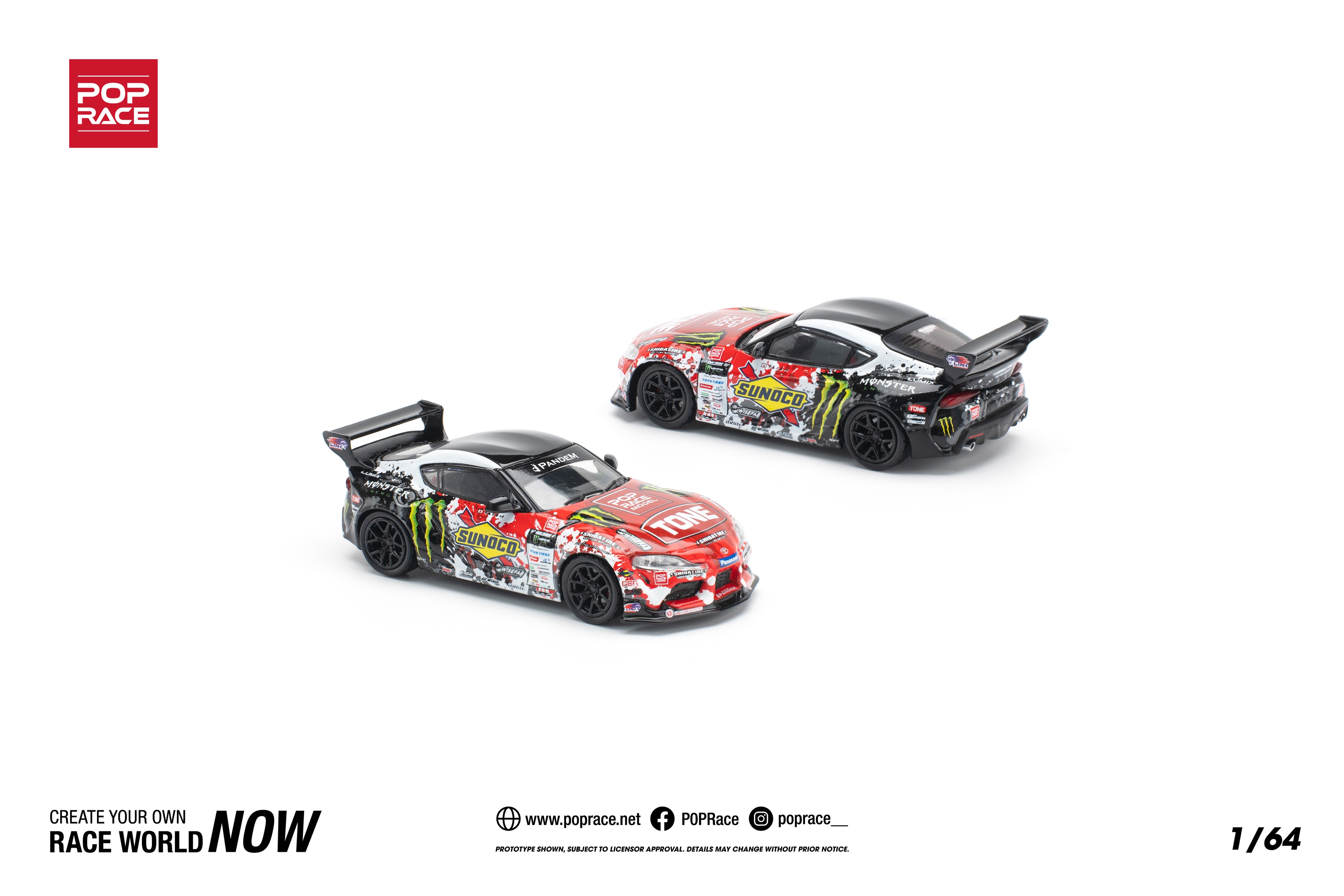 Pop Race Pandem GR Supra D1GP 2024 Daigo Saito -PR64-0180