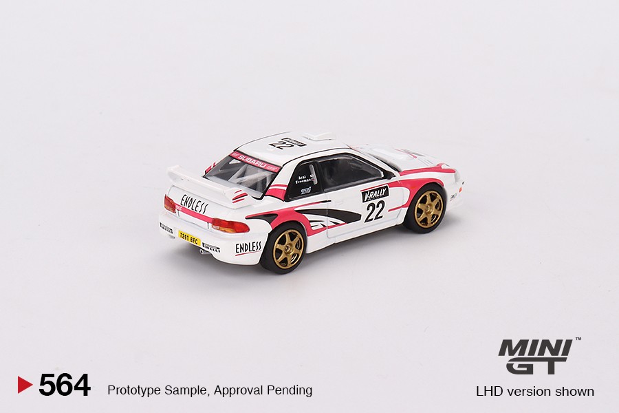 Mini GT Mijo Exclusive Subaru Impreza WRC98 #22 1999 Rally Tour de Corse -MGT00564-MJ