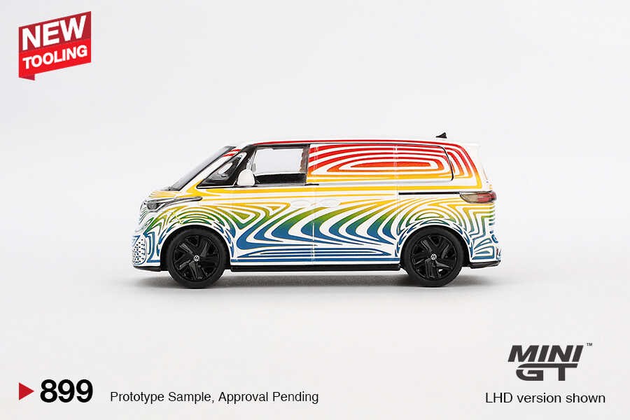 Mini GT Volkswagen ID. Buzz Prototype "Rainbow" -MGT00899