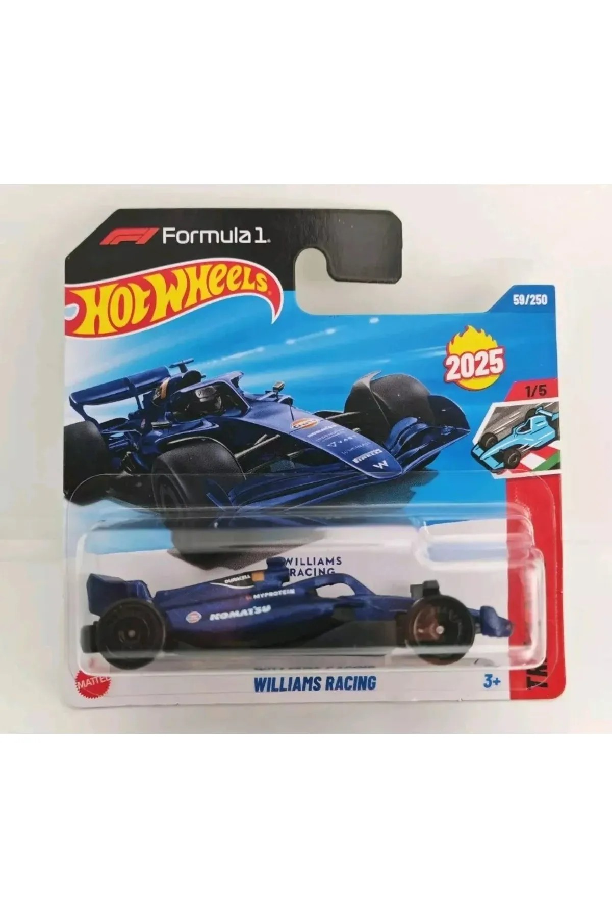 Hot Wheels Formula 1 Track Aces Williams Racing -JBC07 + Koruma Kabı