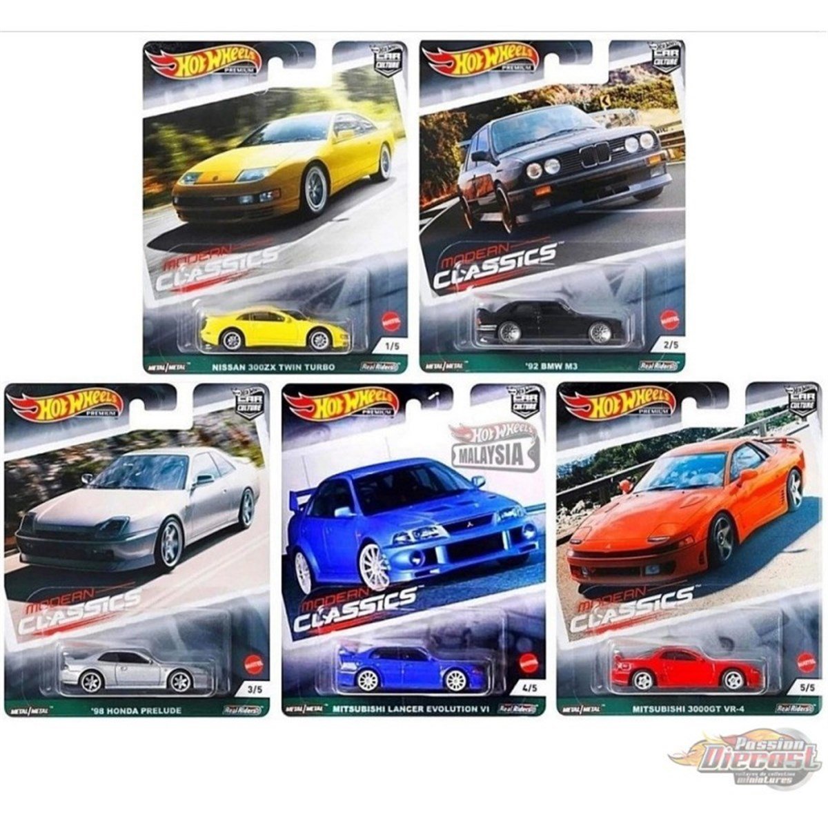 Hot Wheels Premium Car Culture Modern Classic Set -FPY86/GRJ89