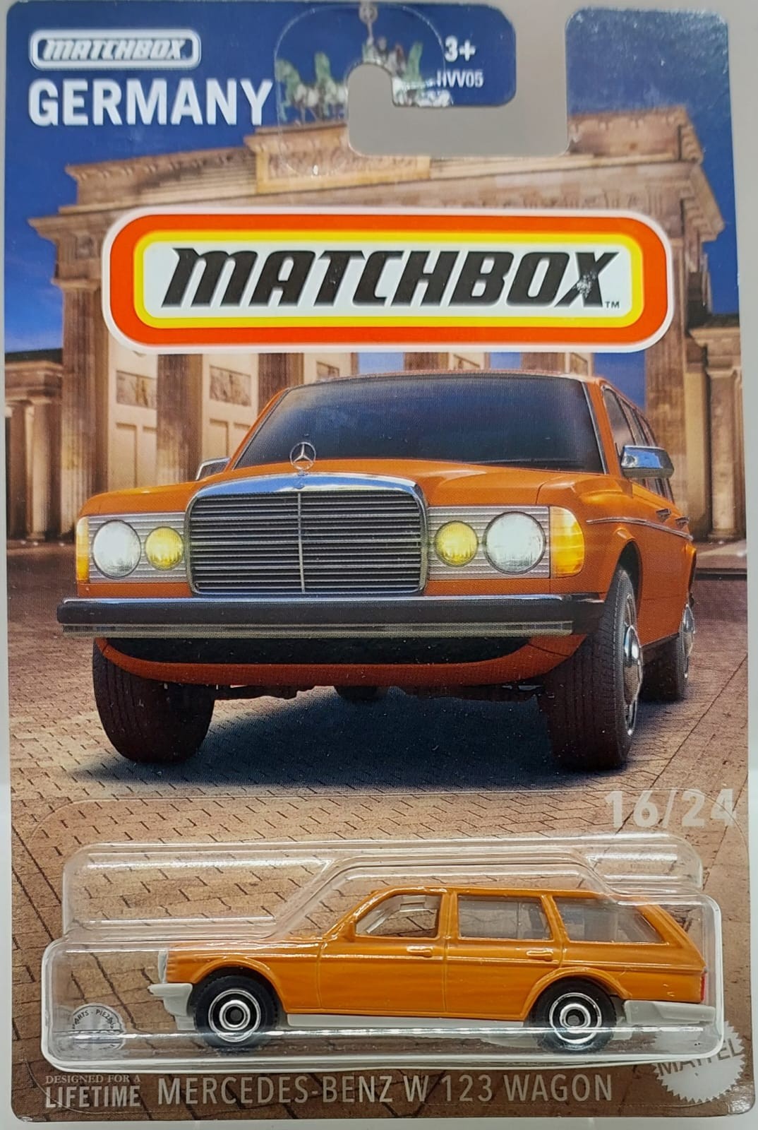 Matchbox Germany Mercedes-Benz W 123 Wagon -HVV36