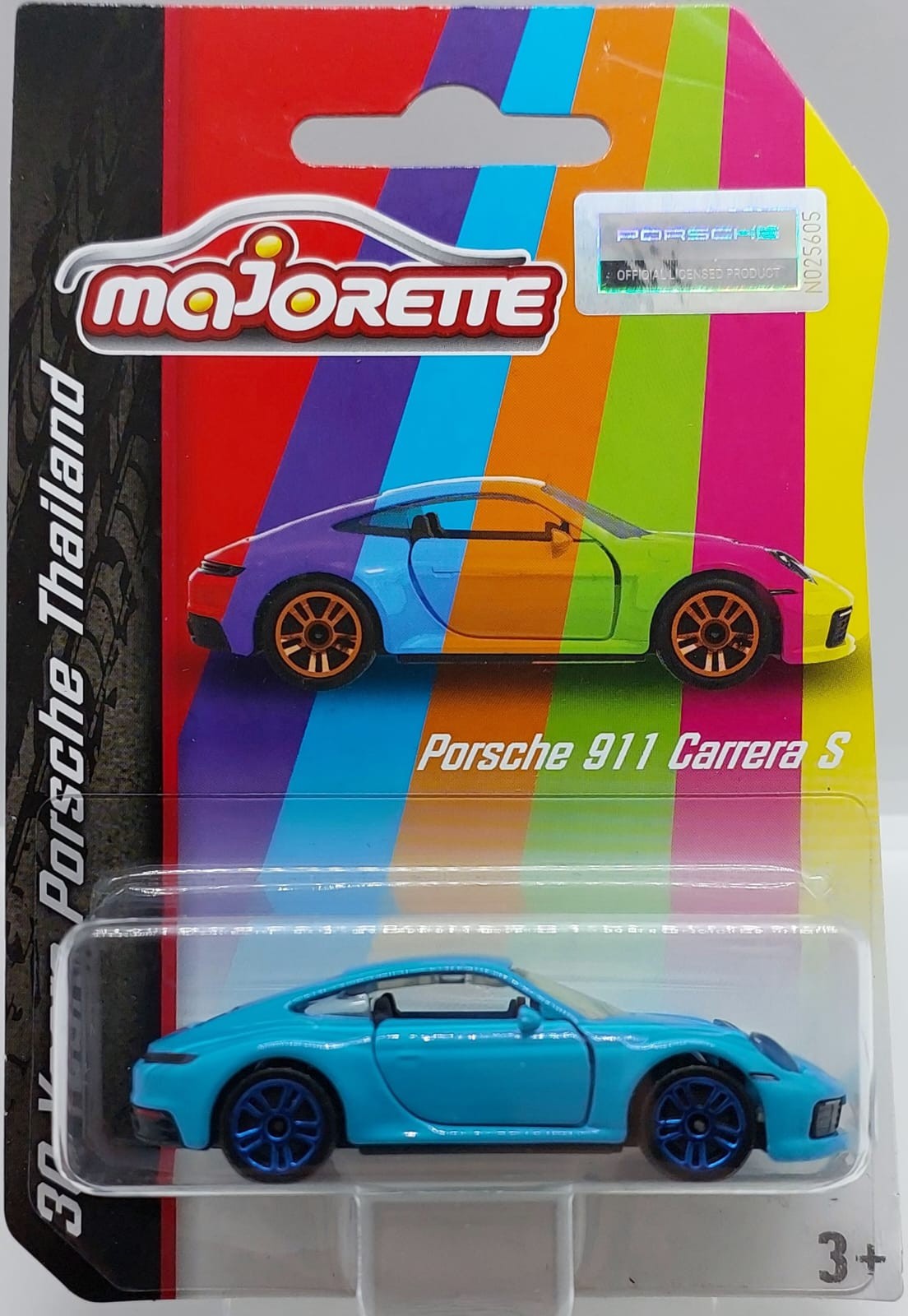 Majorette 30 Years Porsche Thailand Porsche 911 Carrera S