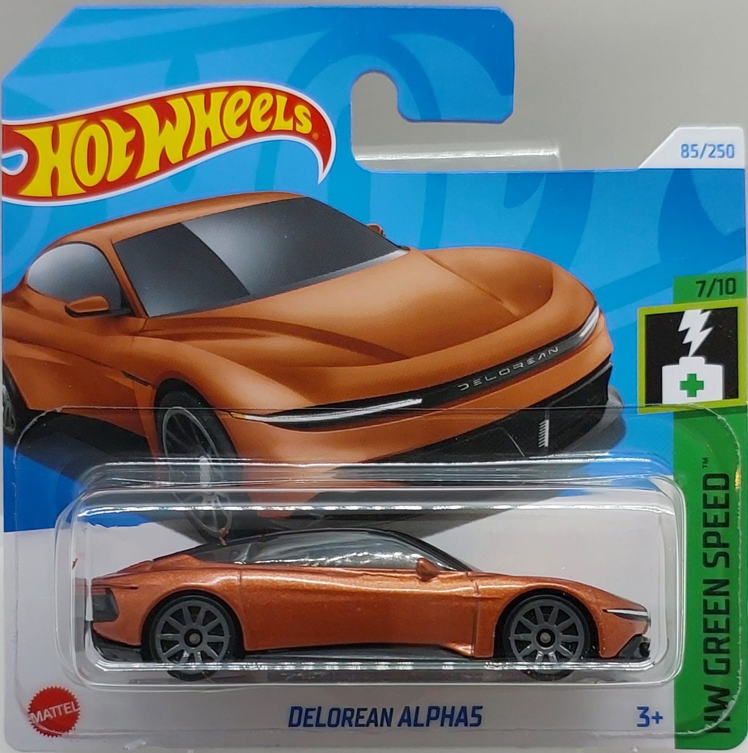 Hot Wheels HW Green Speed DeLorean Alpha5 -HTD32