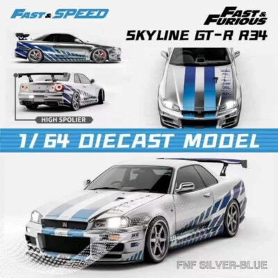 Fast & Speed Nissan GT-R R34 Limitli