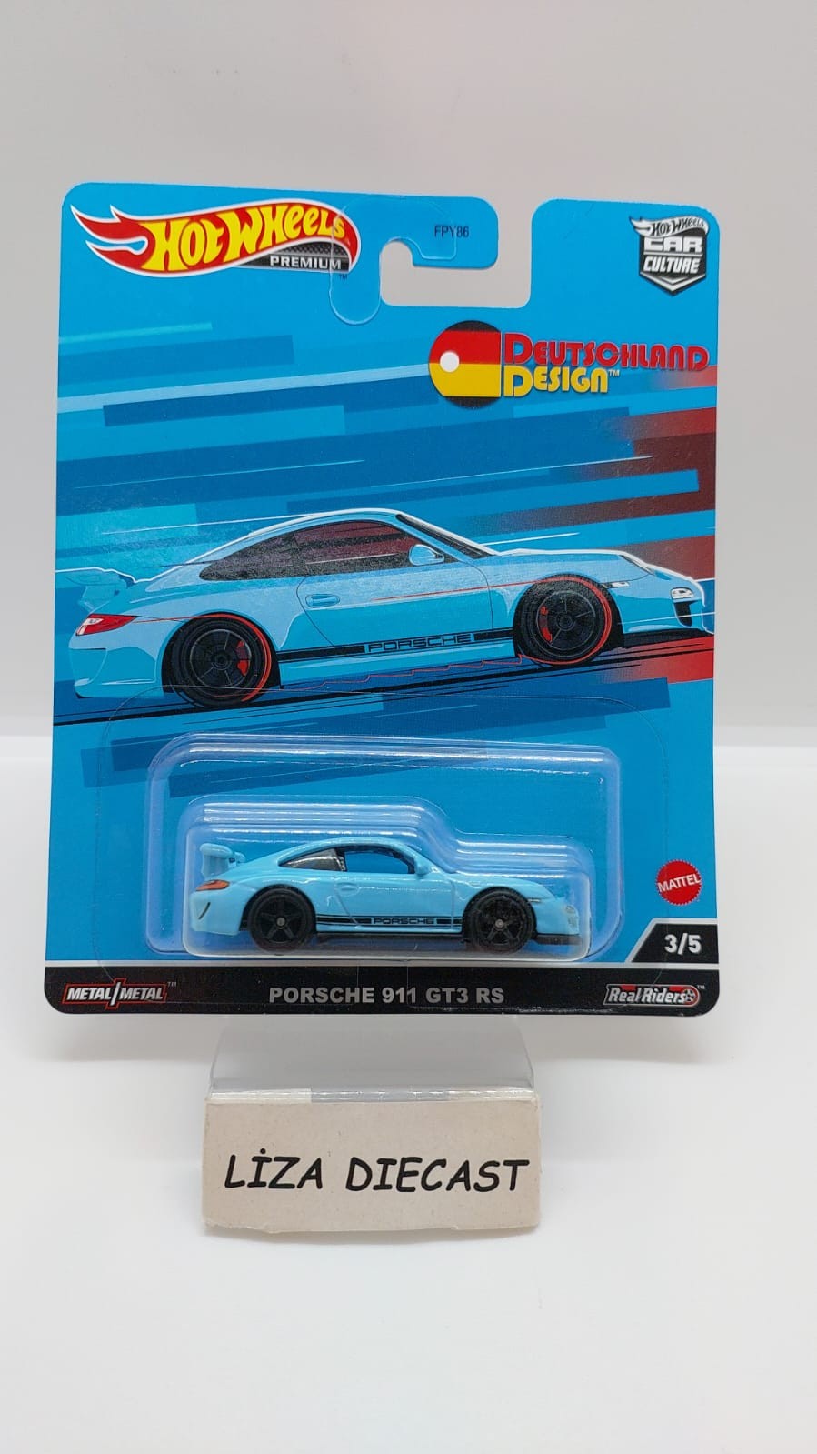 Hot Wheels Premium 5' li Set Deutschland Design -FPY86