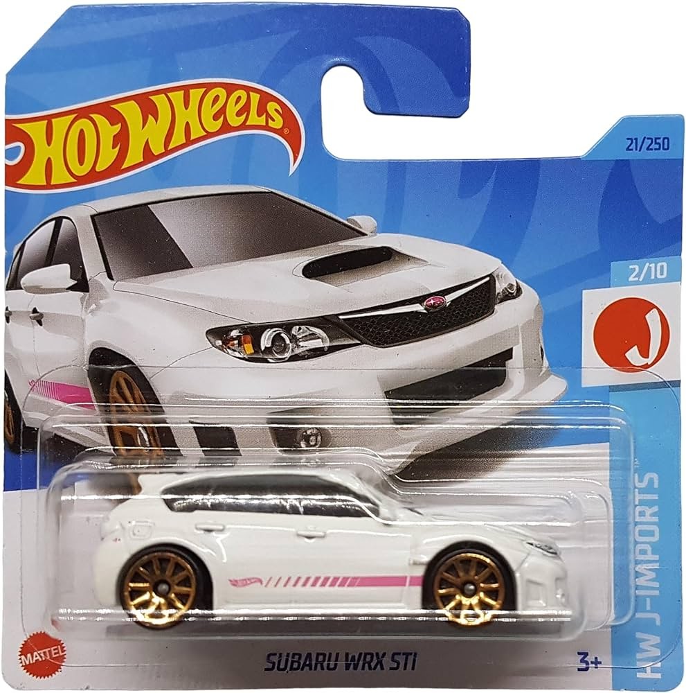 Hot Wheels Subaru WRX STI Beyaz-HKK62