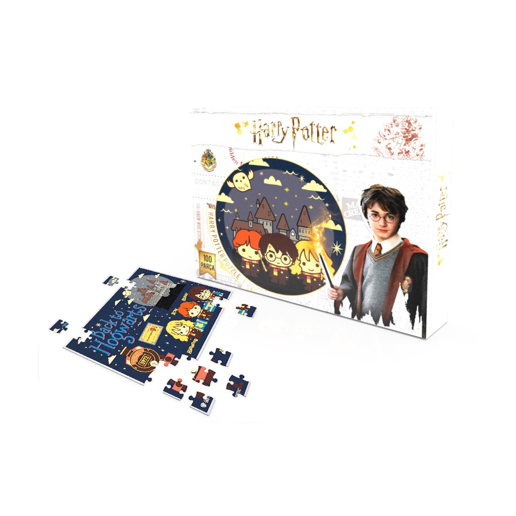 Harry Potter Back to Hogwarts Puzzle 100 Parça