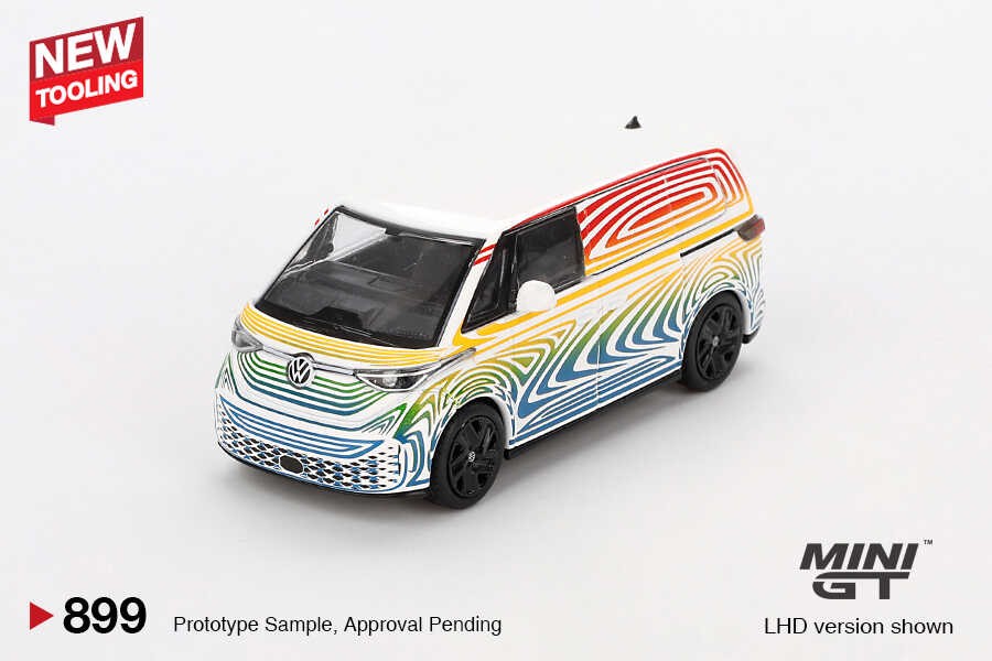 Mini GT Volkswagen ID. Buzz Prototype "Rainbow" -MGT00899