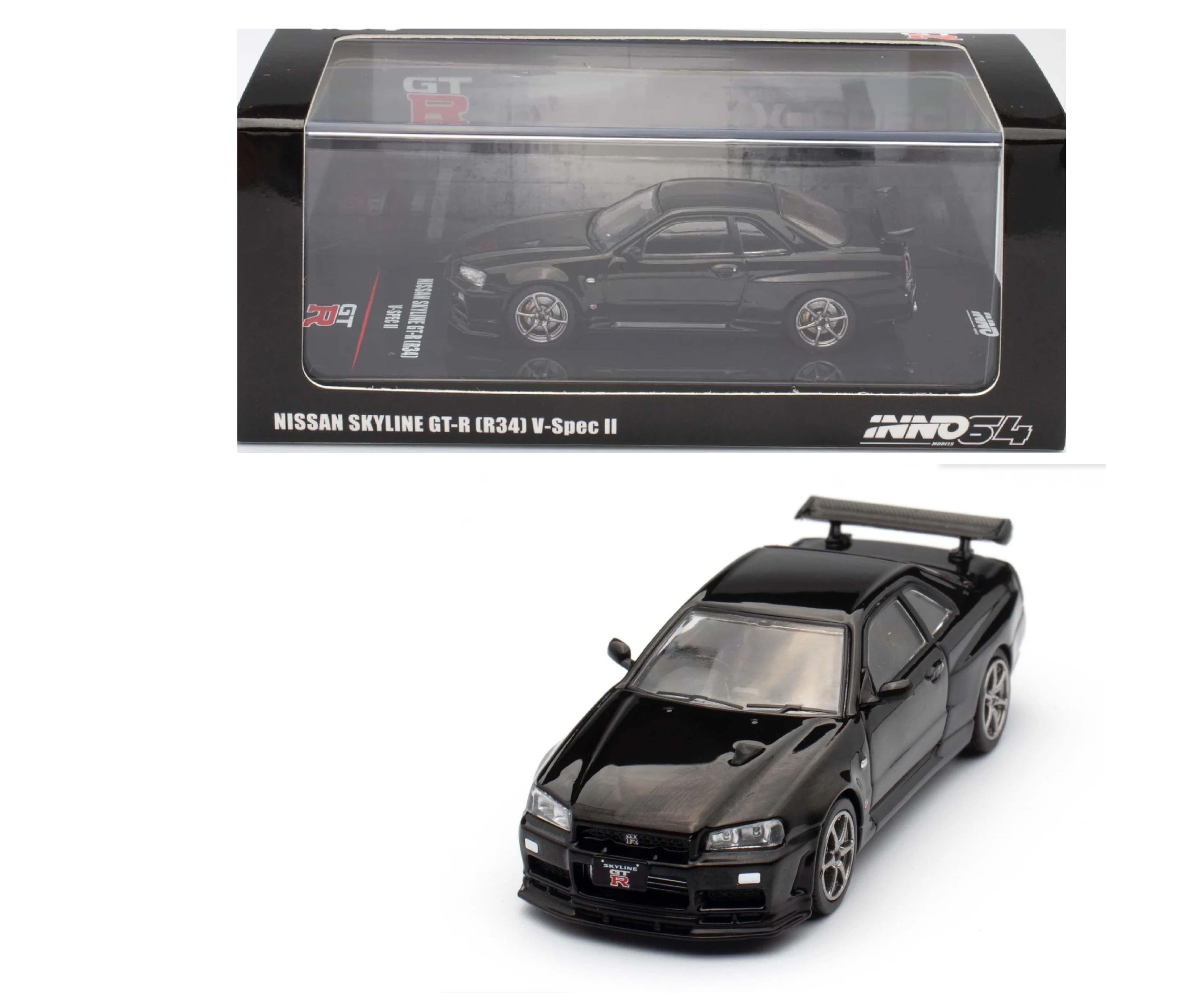 INNO64 Nissan Skyline GT-R R34 V-Spec II Black