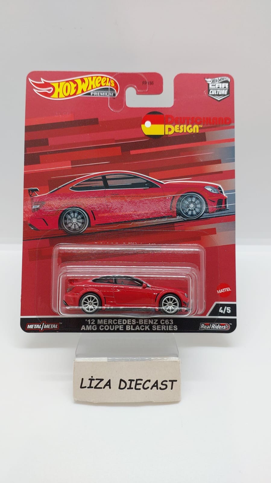 Hot Wheels Premium 5' li Set Deutschland Design -FPY86