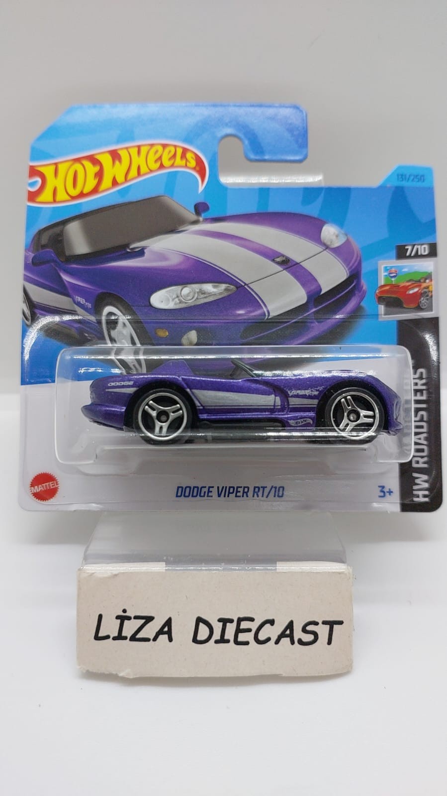 Hot Wheels HW Roadsters Dodge Viper RT/10 Mor -HKK11