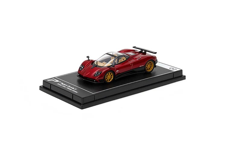 Poster Cars Hypercar League Pagani Zonda F Rosso Dubai -Lisanslı Model
