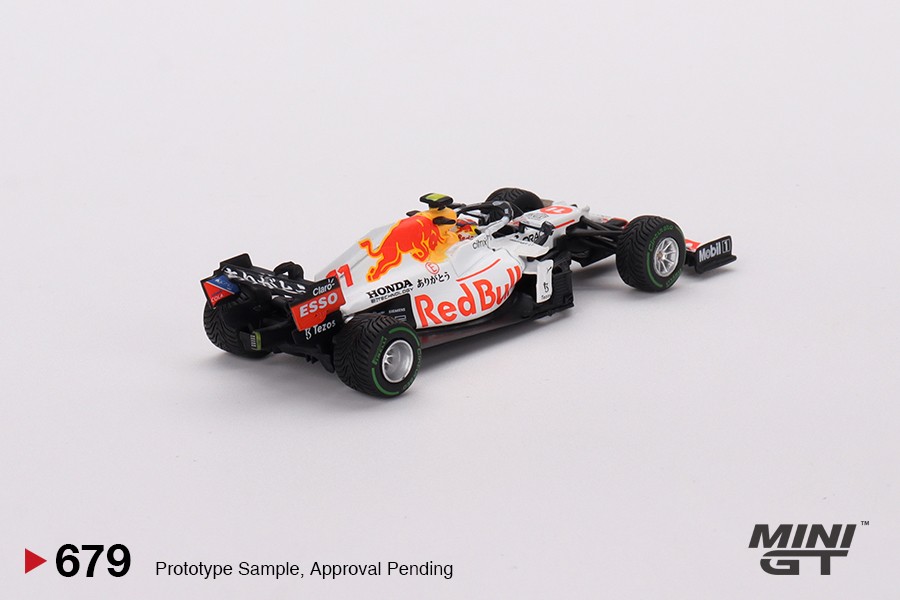 Mini GT Red Bull RB16B #11 Sergio Pérez 2021 Turkish Grand Prix 3rd Place 