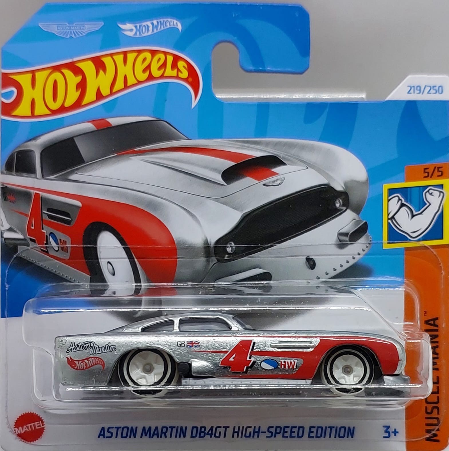 Hot Wheels Muscle Mania Aston Martin DB4GT High-Speed Edition -HRY86